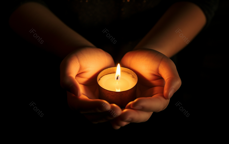 手捧蜡烛祈祷悼念纪念方式背景图,高清,摄影图,摄影图片,图片大全,摄影图免费下载